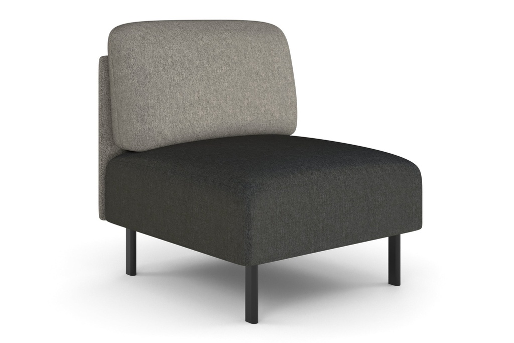 [SONA-1L-LG|681()] Sona Modular Sofa Single Seater Lounge - Low Back