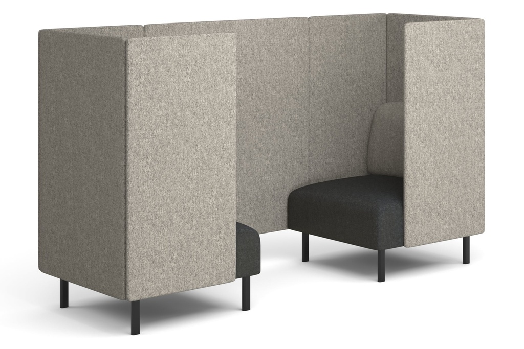 [SONA-2M-LG|2633()] Sona Modular Sofa 2 Seater Meeting Configuration