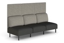 Sona Modular Privacy Sofa Triple Seater Lounge - High Back