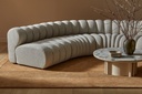 Juno Ziggy 6-Seater L Shape Sofa - Overcast