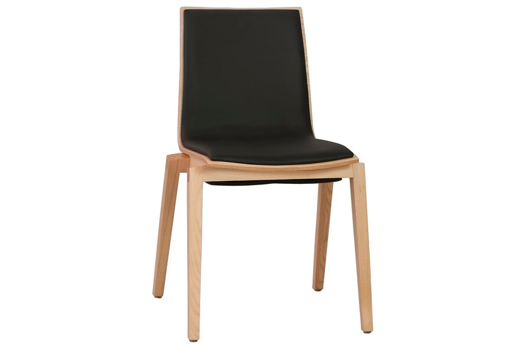 [VOLK01.03|286()] MS Hospitality Volkov Timber Chair with Cushion Seat