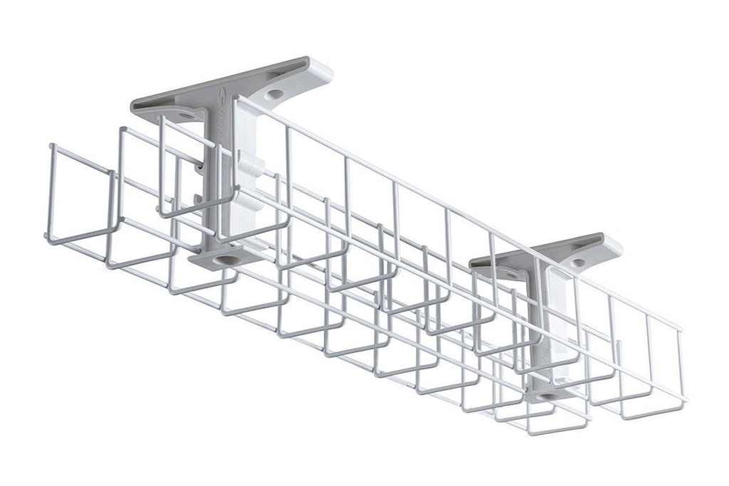 [WGT20950WT|65()] Cable Management Basket Back to Back Metal Tray