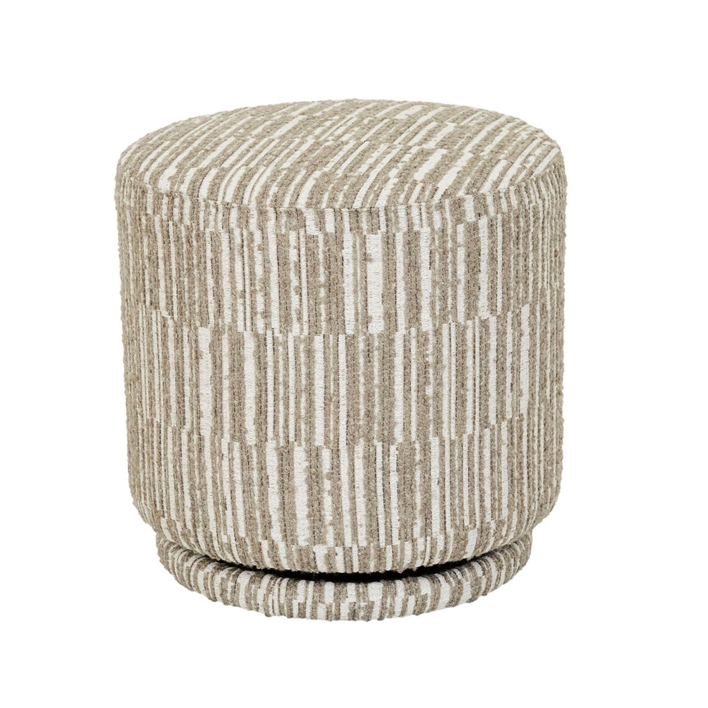 Kennedy Ridge Ottoman - Mushroom Weave