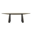 Kin Oval Dining Table - Navy