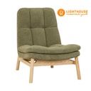 Kip Occasional Chair - Leek Green - Natural Ash