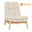 Kip Occasional Chair - White Bark - Natural Ash