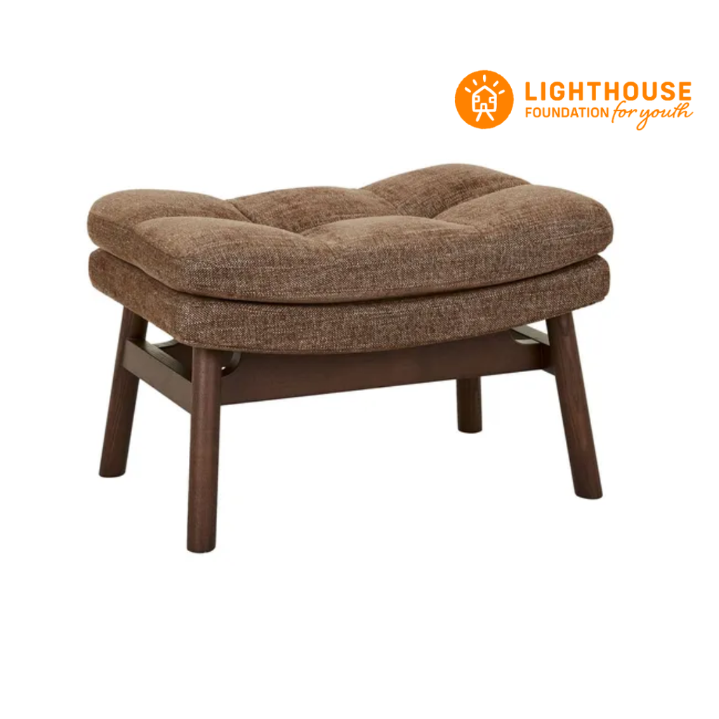 [KIP-OTTOMAN-TAWNY-WALNUT-ASH-CH-KIP-OCC-OTT-WALNUT-ASH] Kip Ottoman - Tawny - Walnut Ash