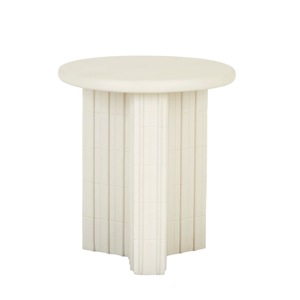 [LAGOS-SIDE-TABLE-IVORY-LTO-LAGOS-X] Lagos Side Table - Ivory