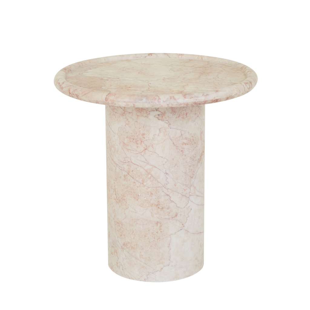 [LTO-PIPPA-MAR-CREAM-ROSE] Pippa Side Table - Cream Rose
