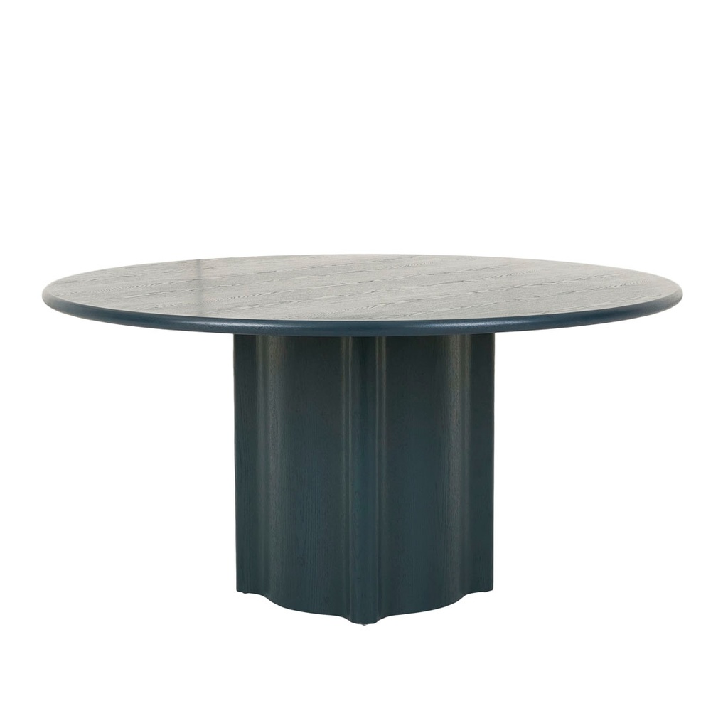 Leon Round Dining Table - Teal