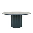 Leon Round Dining Table - Teal