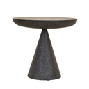 Livorno Luna Cafe Table - Black Speckle