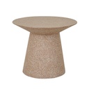 Livorno Round Side Table - Terracotta Speckle