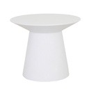 Livorno Round Side Table - White Speckle