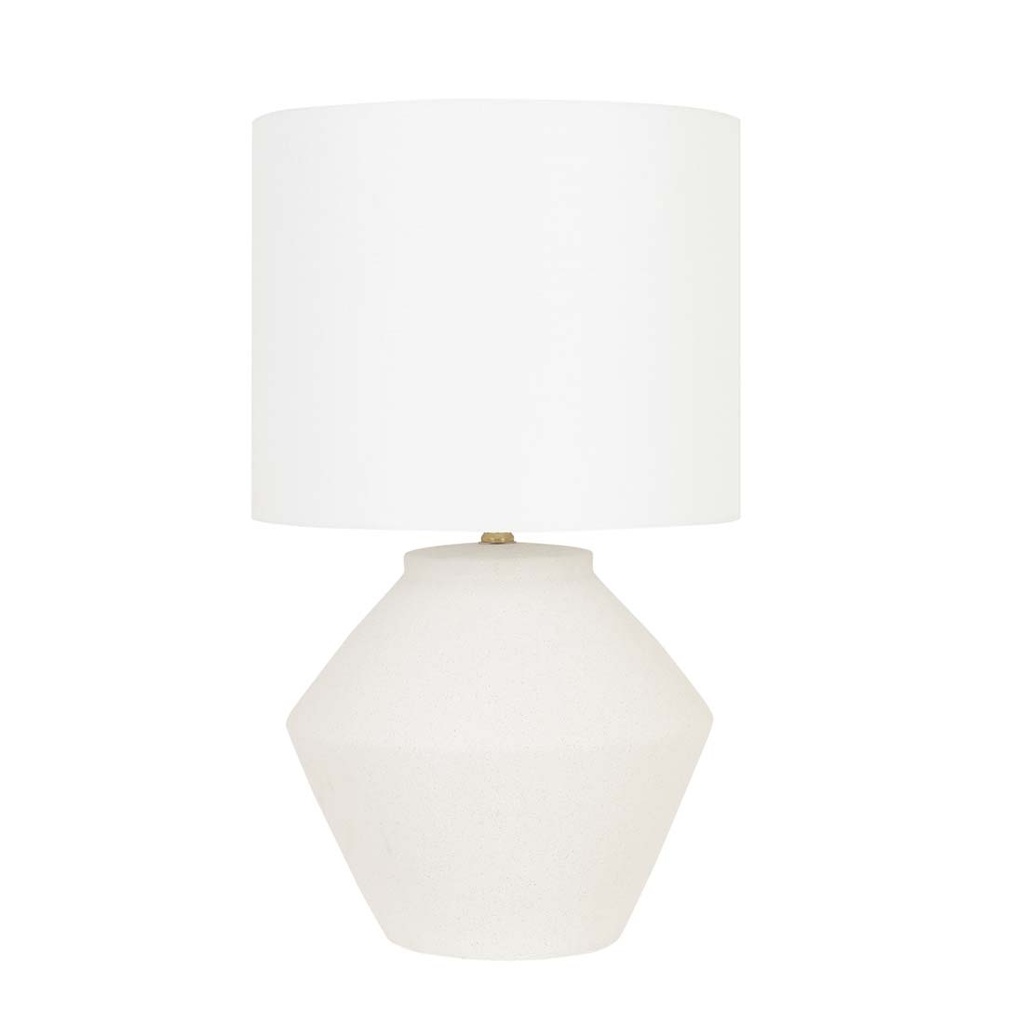[LORNE-ROAN-TABLE-LAMP-WHITE-SAND-IVORY-LAMP-LORNE-ROA-TBL-IVORY] Lorne Roan Table Lamp - White Sand - Ivory