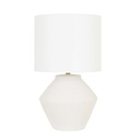 Lorne Roan Table Lamp - White Sand - Ivory