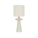 Lorne Sierra Table Lamp - Buff - Linen