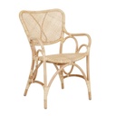 Luella Dining Armchair - Natural Rattan