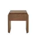 Luna Bedside - Smoked Ash Parquetry