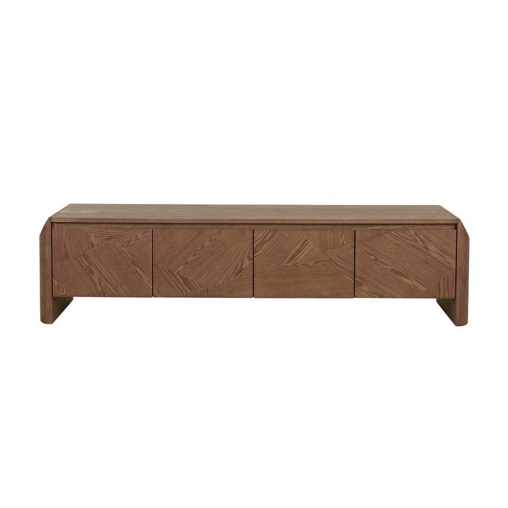 [LUNA-ENTERTAINMENT-UNIT-SMOKED-ASH-PARQUETRY-TV-LUNA-X] Luna Entertainment Unit - Smoked Ash Parquetry