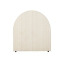 Madrid Arch Bedhead - Natural Stripe
