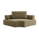 Madrid Loft Corner Wedge Sofa - Copeland Olive