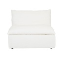 Madrid Retreat 1 Seater Centre Sofa - Dove Linen Weave