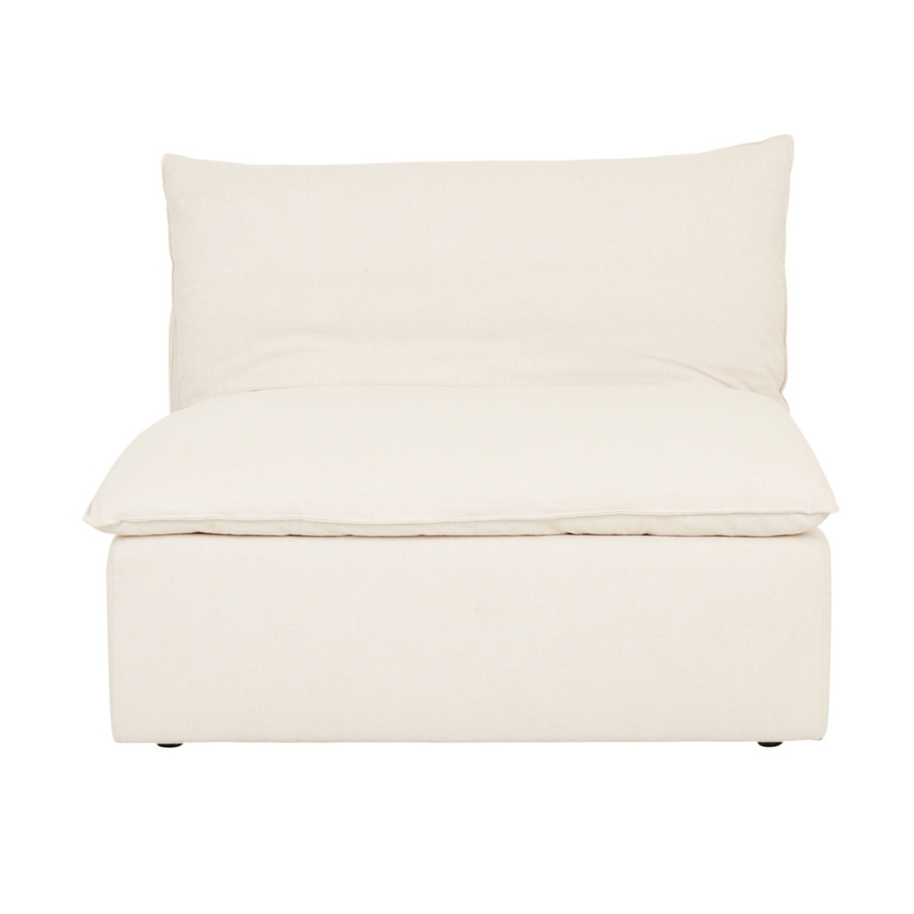 Madrid Retreat 1 Seater Centre Sofa - Oat Linen Weave