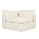 Madrid Retreat Corner Sofa - Oat Linen Weave