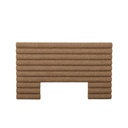 Madrid Tufted Bedhead - Toffee Weave