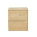 Marcel Bedside - Oak