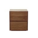 Marcel Bedside - Walnut