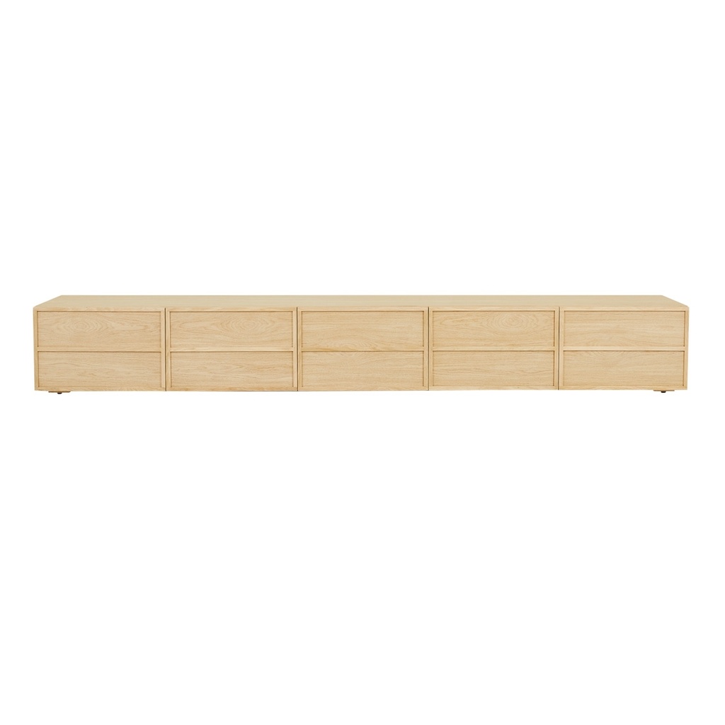 [MARCEL-ENTERTAINMENT-UNIT-OAK-TV-MARCEL-X] Marcel Entertainment Unit - Oak