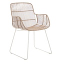 Marina Laze Dining Armchair - Linen - Sand
