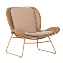 Marina Laze Occasional Chair - Ginger Resin - Sesame