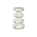 Mars Abstract Side Table - Hazel Vein