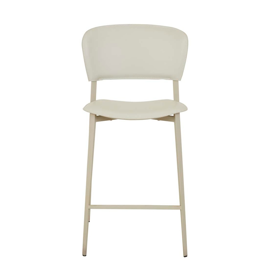[MATILDA-BARSTOOL-LINEN-GREY-MATT-LINEN-GREY-BS-MAT-X-MATT-LINEN-GREY] Matilda Barstool - Linen Grey - Matt Linen Grey