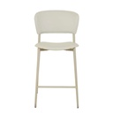 Matilda Barstool - Linen Grey - Matt Linen Grey