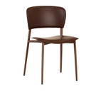 Matilda Dining Chair - Burgundy - Matt Carob