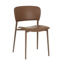 Matilda Dining Chair - Light Tan - Matt Tan