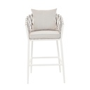 Maui Barstool - Frost - White