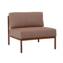 Mauritius Island 1 Seater Center Sofa - Brique