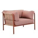 Mauritius Island Sofa Chair - Brique - Ecru