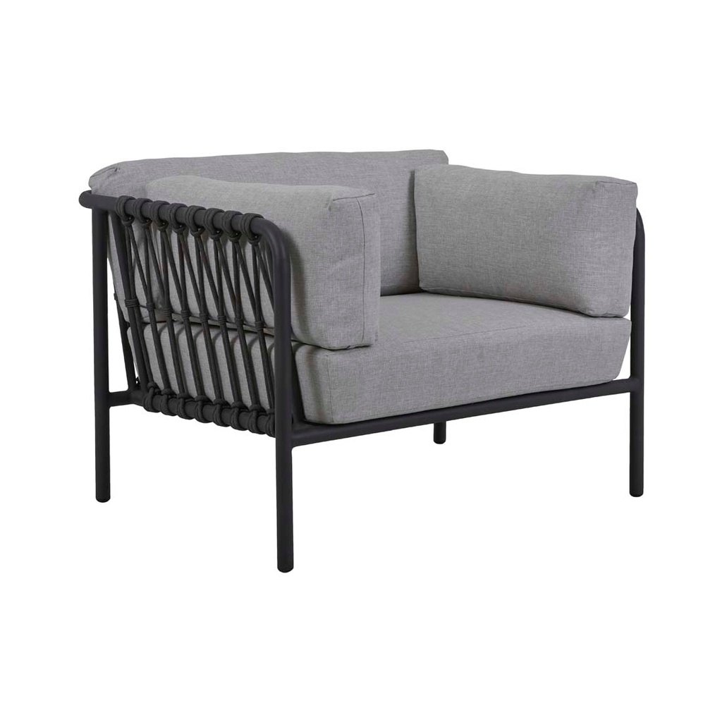 Mauritius Island Sofa Chair - Light Grey - Graphite