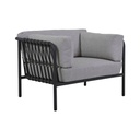 Mauritius Island Sofa Chair - Light Grey - Graphite