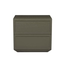 Maxwell Modern Bedside - Snowgum