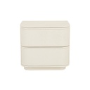 Miller 2 Drawer Bedside - Porcelain