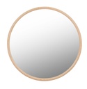 Brody Round Mirror - New Oak