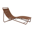 Montana Curve Sunbed - Brique Rope 8mm - Brique