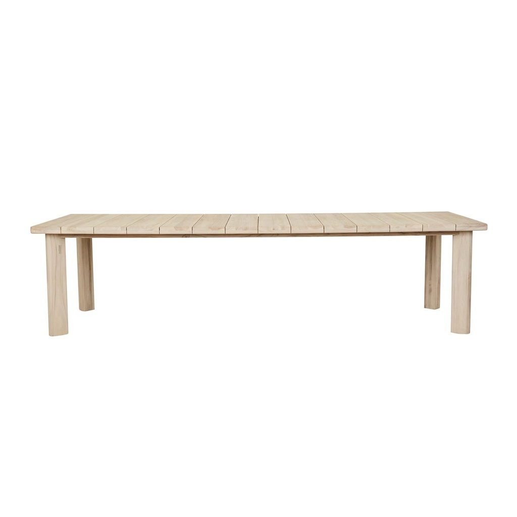 [MONTANA-RAFT-DINING-TABLE-AGED-TEAK-DT-MONT-RAFT-X] Montana Raft Dining Table - Aged Teak